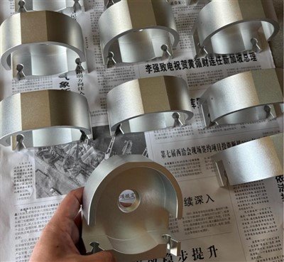 Eloxierte Aluminiumteile CNC-Bearbeitung für Geräte